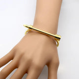 Punk Jewelry Nail Bracelet Titanium Steel Bangles Colour Cuff Bracelets