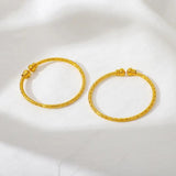 2Pcs Kids Beads Bracelet Small Bangle Party Jewelry