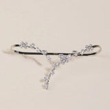 Stonefans CZ Palm Bracelet Cuff Bangle for Women