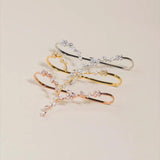 Stonefans CZ Palm Bracelet Cuff Bangle for Women