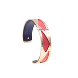Argent Femme Bijoux Tresse Cuff Bracelets 15MM Interchangeable Reversible Bangle