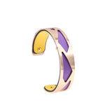 Argent Femme Bijoux Tresse Cuff Bracelets 15MM Interchangeable Reversible Bangle