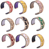 Flower Leather Cuff Bracelet for Women