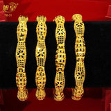 Plated Bangles Bracelet Women Indian Copper Jewelry