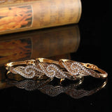 3 PCS Rhinestone Cuff Bangle Arabic Ethnic Wedding Jewelry Morocco Bridal