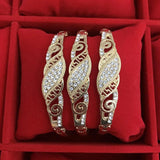 3 PCS Rhinestone Cuff Bangle Arabic Ethnic Wedding Jewelry Morocco Bridal