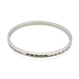 Crystal Love Bracelets for Women - Stainless Steel Wedding Bangles