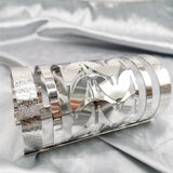 Bohemia Long Cutout Metal Armband Charm Women Bangle