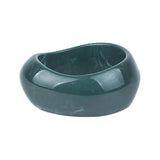 Irregular Wide Resin Bracelet - High-end Temperament Hand Ornament
