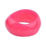Irregular Wide Resin Bracelet - High-end Temperament Hand Ornament