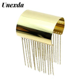 Gothic Tassel Bracelet Punk Arm Cuff Bangle for Women