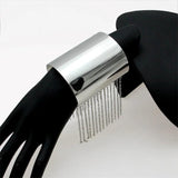 Gothic Tassel Bracelet Punk Arm Cuff Bangle for Women