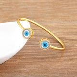 Hot Devil's Eye Bracelet Geometric Oil Drop Bangle