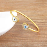 Hot Devil's Eye Bracelet Geometric Oil Drop Bangle