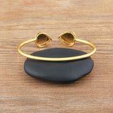 Hot Devil's Eye Bracelet Geometric Oil Drop Bangle