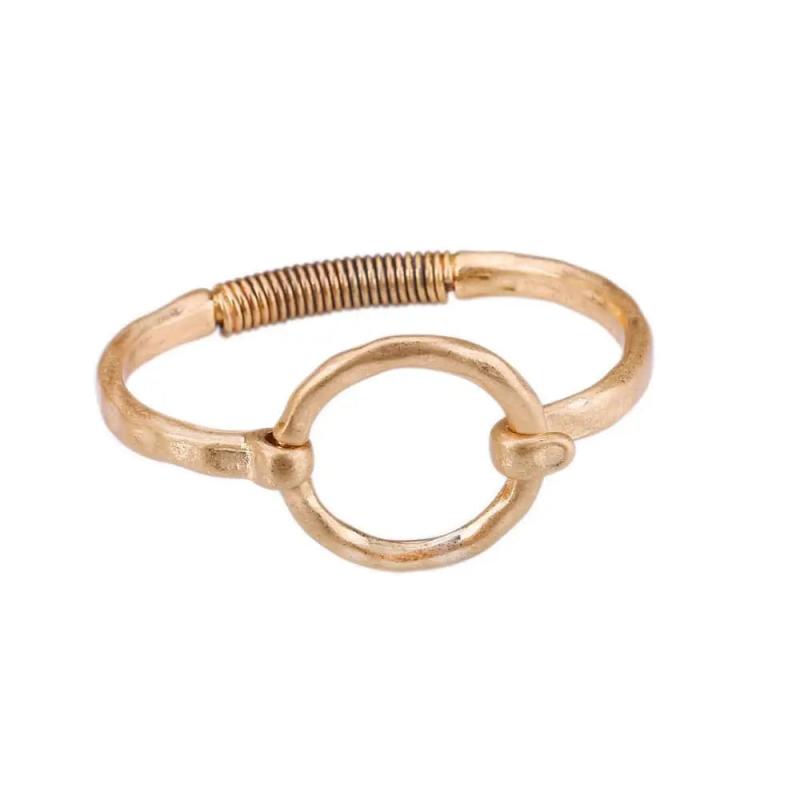 Classic Retro Metal Bracelet for Women Girls