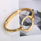 Classic Retro Metal Bracelet for Women Girls