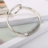 Classic Retro Metal Bracelet for Women Girls