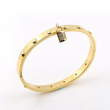Crystal Bracelet Titanium Steel Bangles Wedding Gift