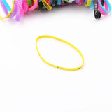 50pcs Multicolor Love Friendship Silicone Bracelet Bangle Mix Style