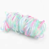 50pcs Multicolor Love Friendship Silicone Bracelet Bangle Mix Style