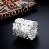 Sunspicems Silver Big Size Bangle African Bride Wedding Jewelry