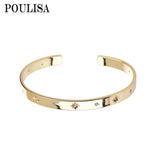 Geometric CZ Bracelets for Women Anniversary