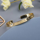 Geometric CZ Bracelets for Women Anniversary