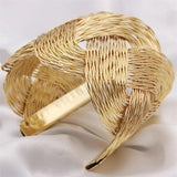 Hand Woven Wrap Alloy Bracelets Boho Jewelry Vintage Ethnic Girls Jewelry Access