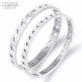 Punk Rock Stainless Steel Rose Hand Chain Bangle Bracelet