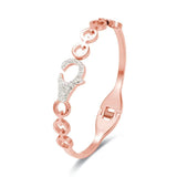Stainless Steel Plating Cuff Symbol Bangles for Women