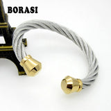 Arrival Stainless Steel Bracelets Smooth Metal Wire Bracelet