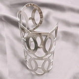 Fkewyy Hollow Out Charm Bracelets for Women Gothic Party Accessories