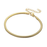 Silver Stainless Steel Round Bangle Bracelet Gift