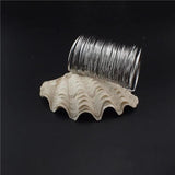 Metallic Wire Cuff Bangles Bracelet For Women Statement