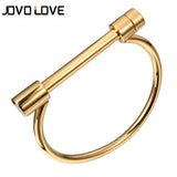 3 Colors Classic Shackle Screw Golden Bracelets & Bangles for Women