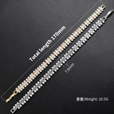 Elegant Zircon Pearl Bracelet for Women VL226