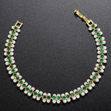 Elegant Zircon Pearl Bracelet for Women VL226