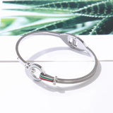 Crystal Bangles Bracelets For Women & Girls Red Bangle Jewelry Gift