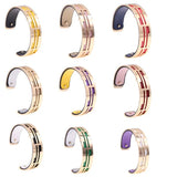 15MM Labyrinthe Bracelet Women Interchangeable Cuir Hollow Leather Bracelet