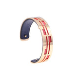 15MM Labyrinthe Bracelet Women Interchangeable Cuir Hollow Leather Bracelet