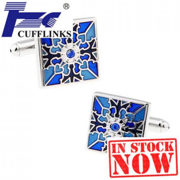 Enamel Epoxy Cufflink Cuff Link 2 Pairs