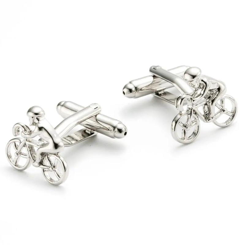 Bicycle Bike Cufflinks Men Jewelry Gemelos 210