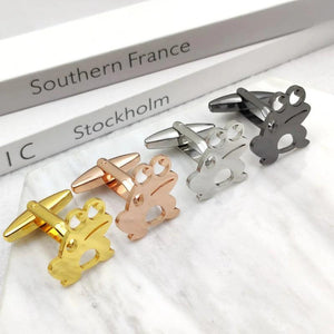 Frog Shape Cufflinks Stainless Steel Suit Buttons