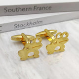 Frog Shape Cufflinks Stainless Steel Suit Buttons
