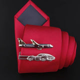 Airplane Copper Metal Tie Clip for Men's Ties Shirt Collar