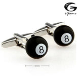 iGame Snooker Cuff Links Hotsale 8 Brass Material