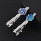 Men's Crystal Tie Clip for Wedding Party