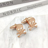 Personalized Skeleton Cufflinks for Men
