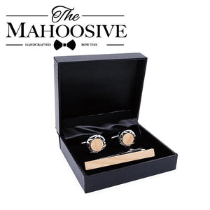 Classic Wooden Cufflinks for Men - Wedding Business Shirt Accessory